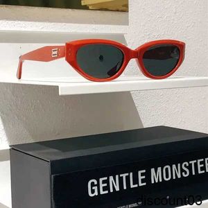 Monster Gentle Rococo Cat Summer Eye Oval Sunglasses Sungasses Korea Brand GM Femmes and Men Square Glasse UV400 Protection 231220 29364D1S