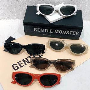 Monster Gentle Rococo Cat Summer Eye Oval Sunglasses Sungasses Korea GM GM Femmes and Men Square Lunes UV400 Protection 231220 9406