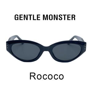 GENTLE MONSTER Lunettes de soleil Mode Femmes Gracieuse GM Lunettes de soleil Élégante Dame Vintage Design Lunettes Lunettes Sunnies Rococo Avec Logo