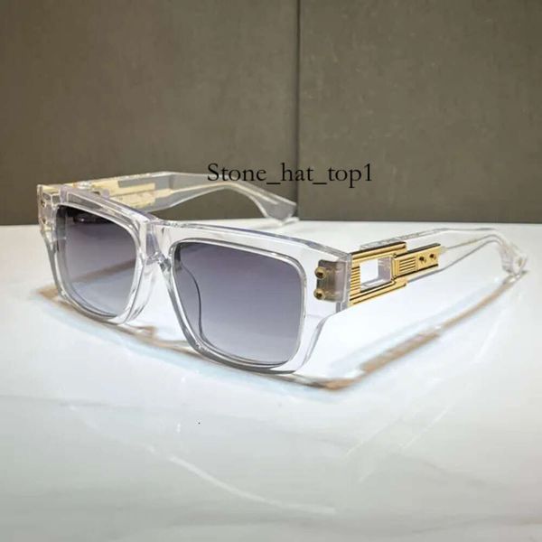 GENTLE MONSTER Gafas de sol para hombres y mujeres Verano GM-SEVEN 407 Estilo Placa retro anti-ultravioleta Anteojos de montura completa Caja aleatoria 1139 6191