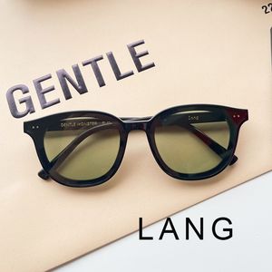 Monster Monster Sunglasses Femme Brand Design GM GM SUNGLASS Men Classic Vintage Glasse Lang Green