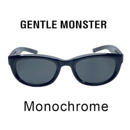 GENTLE MONSTER zonnebril dames merk GM zonnebril mode dame sierlijke brillen vrouw vintage zonnebril zwart-wit