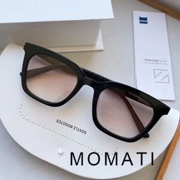 Monster Sunglasses Sunglasses Femmes Brand GM GM SUNGLASS Fashion Lady décore des lunettes Momati Pink