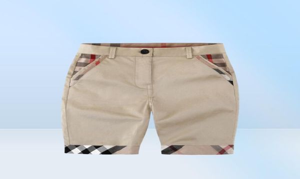 Estilo de caballero, pantalones cortos a cuadros de verano para niños, pantalones cortos informales con botones para niños, ropa para niños de 2 a 8 años 6811724