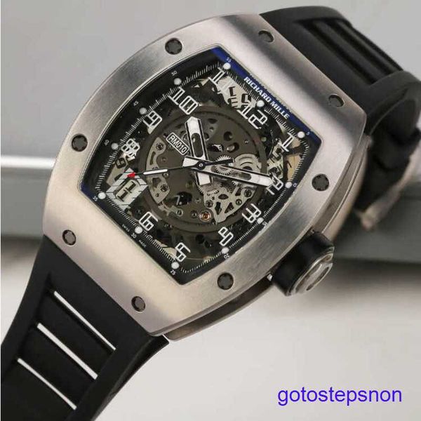 Gentlemen's RM Wrist Watch RM010 Titanium Alloy Fashion Leisure Business Sports Machinery Chronograph