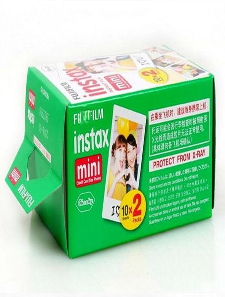 Authentique 100 feuilles blanc bord fuji fujifilm instax mini 8 film pour 8 50s 7s 7 90 25 partager SP1 Instant4403049