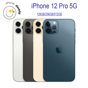 Véritable Apple iPhone 12 Pro téléphone 128/256/512 Go Rom 6.1 