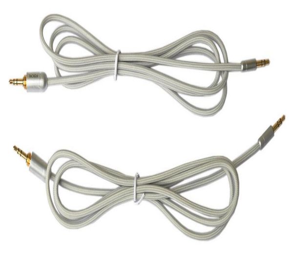 Auténtico FRANCIA FOCAL Spirit One Auriculares Auriculares Teléfono 35 mm a 35 mm Macho a macho AUTO AUX Grabación Conector de cable de audio para automóvil Li1892397