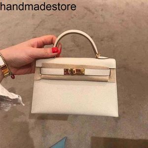 Echte KY Designer Handtassen Mini Fashion Second Generation Leather Dames Bag