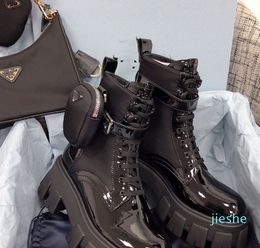 Bottes en cuir véritable pour femmes, chaussures mates, à la mode, de styliste, nouvelle collection automne-hiver 2022