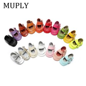 Lederen Baby Mocassins Side Bow Schoenen Mooie Mary Jane Infant Peuter Zachte MOCC's Princess Sneaker 211022