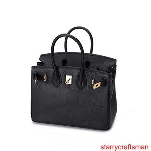 Sacs en cuir véritable Sac à main de luxe de confiance Style européen et américain Marque de renommée mondiale Classique Platine Bandeau Couche Sac à main en peau de vache Mode L avec LOGO HB3J