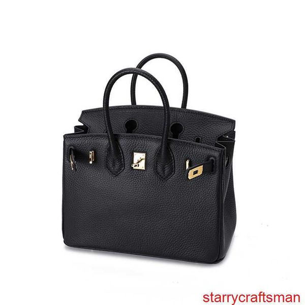 Sacs en cuir véritable Sac à main de luxe de confiance Style européen et américain Marque de renommée mondiale Classique Platine Bandeau Couche Sac à main en peau de vache Mode L avec LOGO HB3J