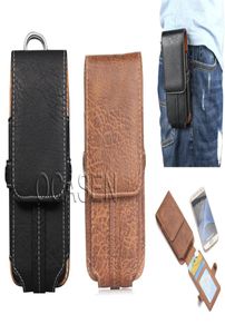Étui de ceinture en cuir véritable avec clip pour iPhone 13 12 11 Pro Max Mini XR XS X 8 7 Plus Samsung S22 S21 S20 Note20 H2240130
