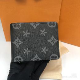 Porte-cartes Porte-monnaie Multiple M60895 Porte-cartes de luxe Sacs de créateurs Titulaires de passeport pour femmes Pochette pour clés pour hommes Porte-clés Organisateur de poche classique Portefeuilles pour clés en cuir