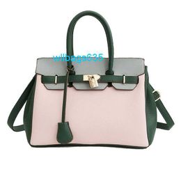 Sac à main en cuir authentique sac BK Womens 2024 Nouveau sac de mode Lycye Patter