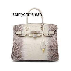 Sac à main en cuir véritable peau de crocodile sac pour femme nouvelle tendance 25 sac à main de loisirs polyvalent blanc de l'himalaya