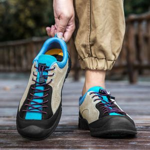 Chaussures de randonnée en cuir véritable pour hommes et femmes chaussures de plein air pour camping chaussures de voyage chaussures de randonnée chaussures décontractées chaussures surdimensionnées pour hommes et femmes