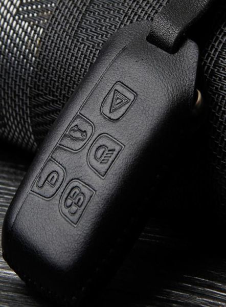 Porte-clés en cuir véritable, coque pour RANGE ROVER SPORT Evoque Freelander DISCOVERY, porte-clés, accessoires automobiles 2527664