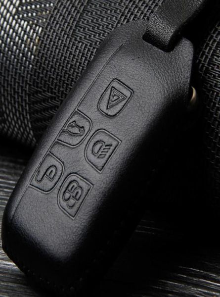 Porte-clés en cuir véritable, coque pour RANGE ROVER SPORT Evoque Freelander DISCOVERY, porte-clés, accessoires automobiles, 8564891