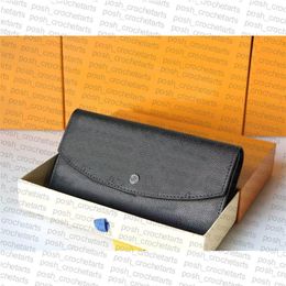 Portefeuille long en cuir authentique pour les sacs à main pour femmes Laser coupure creux portefeuille en cuir en couleur solide261p