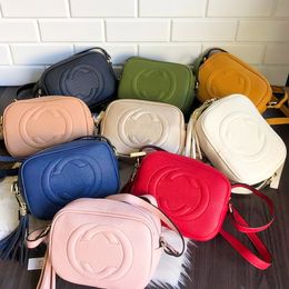 DHgate Couro Tassel Marmont Soho Disco Bolsa de Ombro Espelho Qualidade Designer Bolsa Embreagem Bolsa Crossbody Camera Bag Luxurys Bolsa Mulheres Mens Cool Tote Rosa Sacos