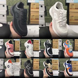 Designer Shoe Calfskin Casual Shoes Classic Sneakers Reflective Shoes Vintage Suede Leather Trainers All-match Stylist Sneaker Patchwork Leisure Luxury Sneaker