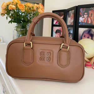 Designer Femmes Miui Arcadie Lolita Sac de soirée classique épaule moyenne Hobo Luxe Hommes Pochettes Cross Body Totes Sacs à main en cuir véritable enveloppe Bowling Sacs