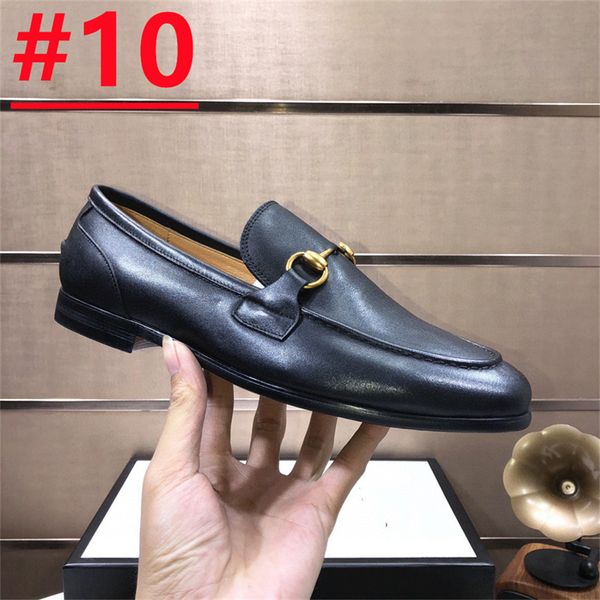 Chaussures en cuir véritable de haute qualité pour hommes mocassins chaussures habillées Business Derby G Designer hommes baskets décontractées compensées mode taille 6.5-12