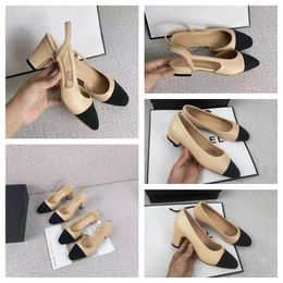 Sandales de fronde en cuir authentique - Ballet à talons ouverts Flat Design Flat Chaussures Fores de femmes en taille 35-42