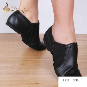 Zapatos de baile latino elásticos de cuero genuino para mujeres, zapatos de Ballet, zapatos de ejercicio para profesores