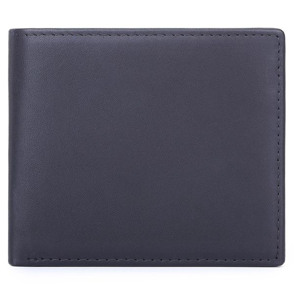 Portefeuilles en cuir véritable hommes Crazy Horse cuir hommes portefeuille poche à monnaie et porte-cartes sacs à main de haute qualité pour homme