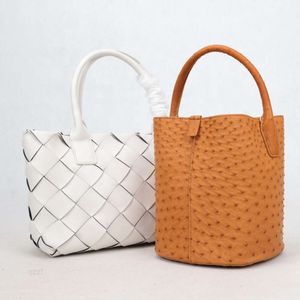 Sac fourre-tout tissé en cuir véritable créateur de mode Lady sac à main Luxury Lambe-Lambe Brand Pourse Femmes personnalisées Sacs