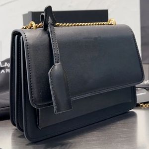 Echte lederen designer tas portemonnee damese tas schouder kruistassen met doos en stofzak