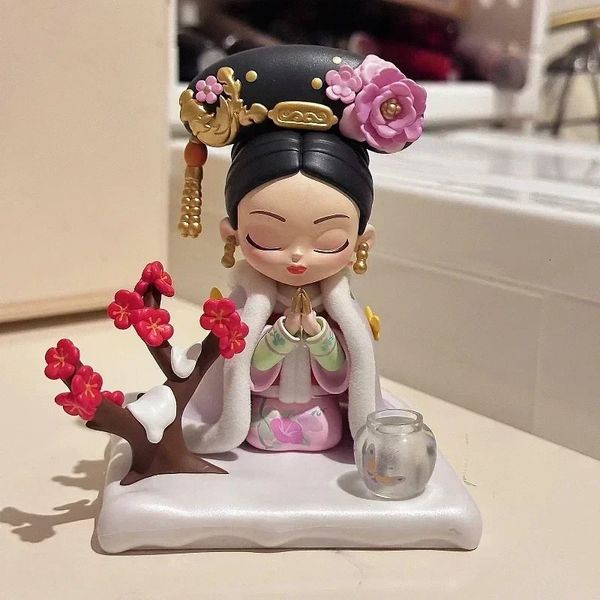 Véritable légende de Zhen Huan Koitake boîte aveugle 2 génération Huanzhuan Tv Figure mystérieuse Surprise devinez sac poupée modèle jouet 240103