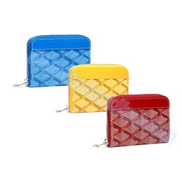 Echte luxe Portemonnee van topkwaliteit MATIGNON MINI ontwerper enkele portemonnee Heren Dames Houders Munt groothandel geschenk Sleutelvak Interieur Slotcard Clutch Bags