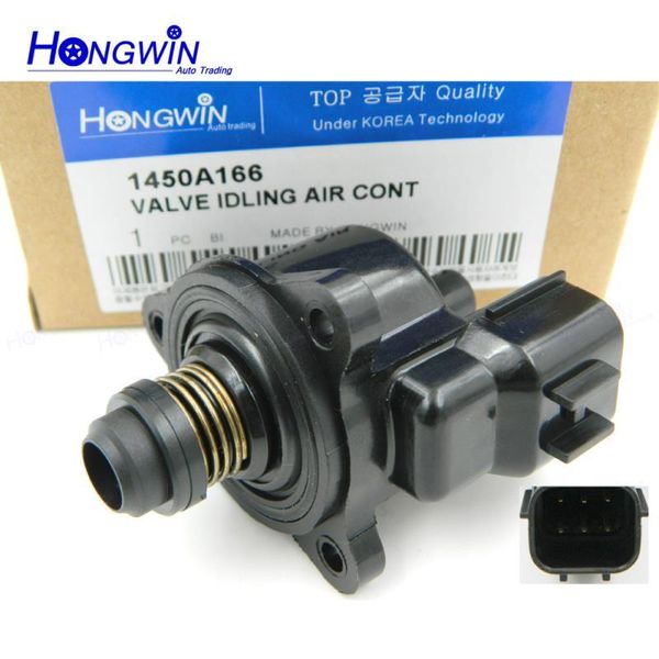 Genuino No.:1450A166 Válvula de control de aire de velocidad de ralentí compatible con Mitsubishi Dodge Lioncel Lancer MD613992 MD614743 MD628166