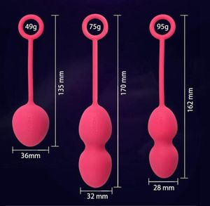Echte svakom nova luxe volledige siliconen Ben wa ballen 3 in 1 kegel oefening strakke vaginale ballen seksspeeltjes voor vrouw 172 174075317630