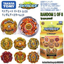 Echte Tomy Beyblade GT B-158 BLAST SPINNING TOP 8 RANKTE PAKKET BEVESTIGING VOL.19 Blind Box 220505