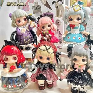 Véritable Ziyuli 3 Blind Box Dark Fairy Tales Gothic Series Mysterious Surprise Figure Cartoon Girl Model Guess Sac Toy Gift 240301 240325