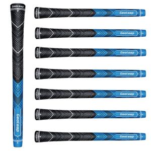 Geoleap Golf Grips Multi Compound Cord Rubber Club 8pcslot Standaard 8 kleuren 220524