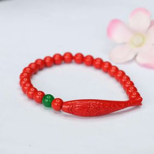 Geomancy Accessoire Jueyu Vermilion Koi Red Sand Goldfish Bracelet Sieraden Live Broadcast ZS2032012