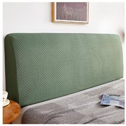 Housse de tête de lit géométrique, couvre-tête de lit en spandex élastique, 240111