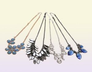 Colliers de tennis en cristal géométrique pour femme Collier de chaîne de pull en métal Diamant Rhinaistone Chokers Femme Wholesal9967347