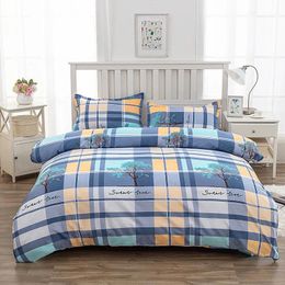 Ropa de cama con estampado geométrico, sábanas de varios tamaños, fundas de edredón, fundas de almohada, individual, doble, doble, 240115