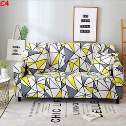 Geometrische patronen slipcover antislip elastische sofa covers polyester vier seizoen all-inclusive stretch sofa kussen sofa handdoek 1/2/3 / 4-zits