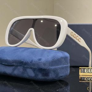 Lunettes de soleil masque de styliste géométrique pour femmes et hommes, lunettes de plage, lunettes senior UV400, monture vintage en métal Jumbo Sun