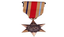 Ruban de médaille en laiton George VI, l'étoile d'afrique, collection de récompenses militaires du Commonwealth britannique de la seconde guerre mondiale, 3966323