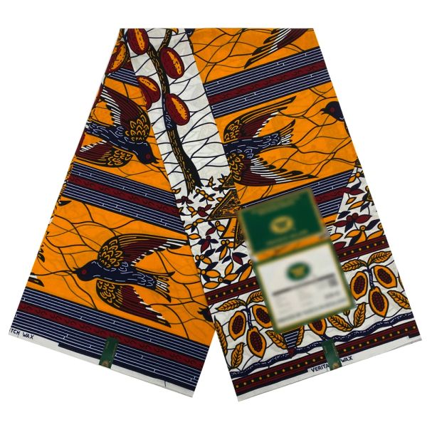 Gereedschap Telas de bloques de tinte holandés 100% algodón para vestido Tela estampada africana de cera Ankara de alta calidad cortada a medida para coser Vl 6157