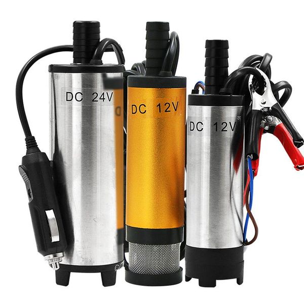 gereedschap 12V/24V DC Combustible diésel Agua Aceite Coche Camping Pesca Bomba de Transferencia Sumergible para bombear Aceite diésel Bomba Sumergible de Agua